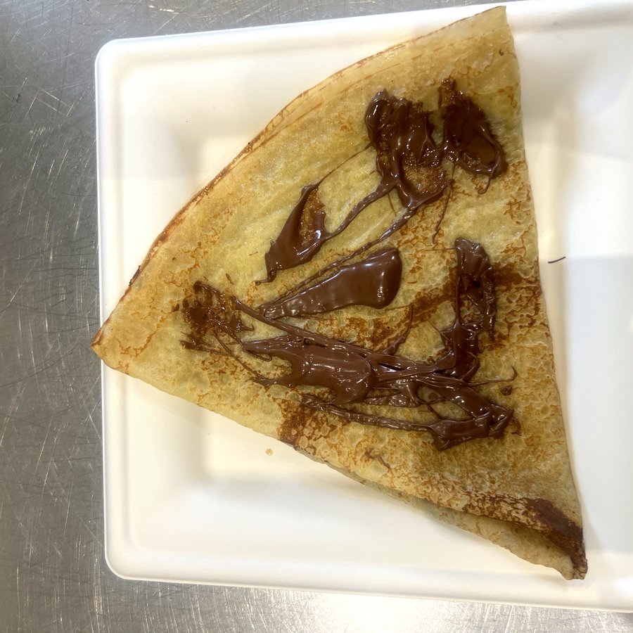 Crêpe sucrée maison au Nutella